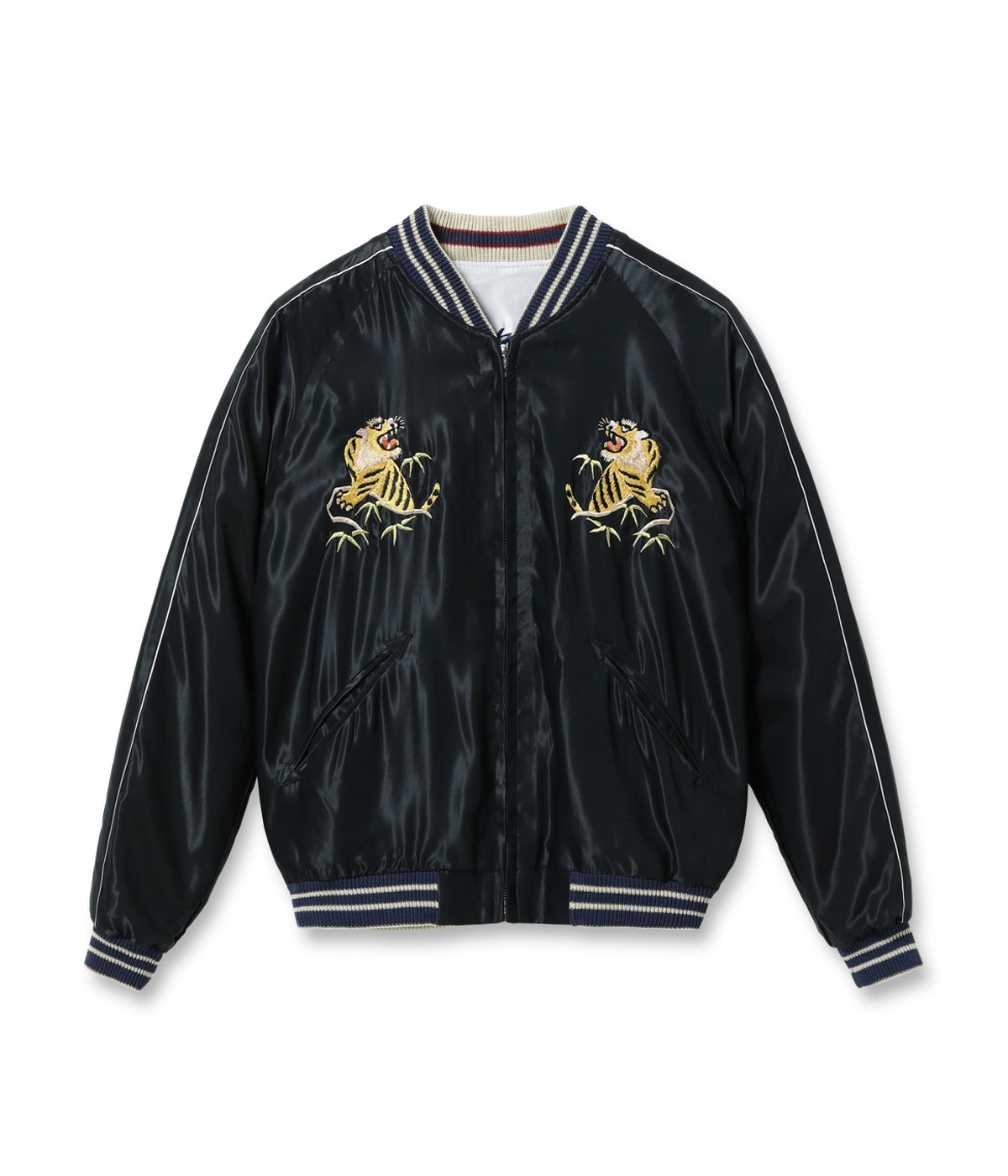 Early 1950s Style Acetate Souvenir Jacket “RED EAGLE” × “TIGER HEAD”TT15542-190