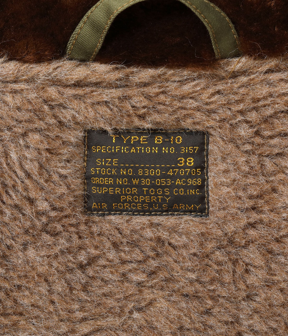 Type B-10 RED RIB VERSION “SUPERIOR TOGS CO., INC.”BR15745