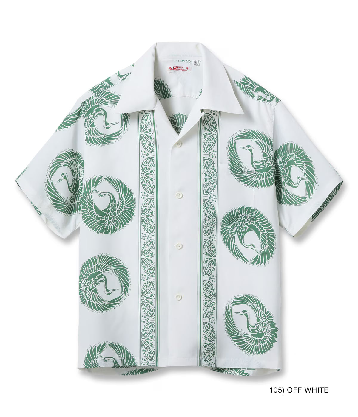 RAYON HAWAIIAN SHIRT “ORIENTAL BORDER” SS39629