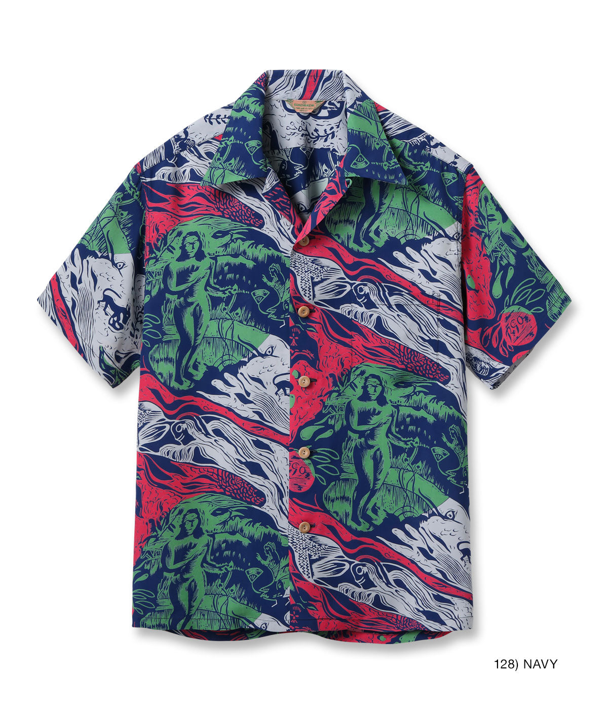 SUN SURF SPECIAL EDITION “GAUGUIN WOODCUT MYSTIC” (SHORT SLEEVE)SS39673