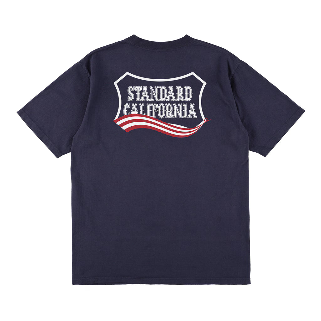 SD Heavyweight Shield Logo T July 4th