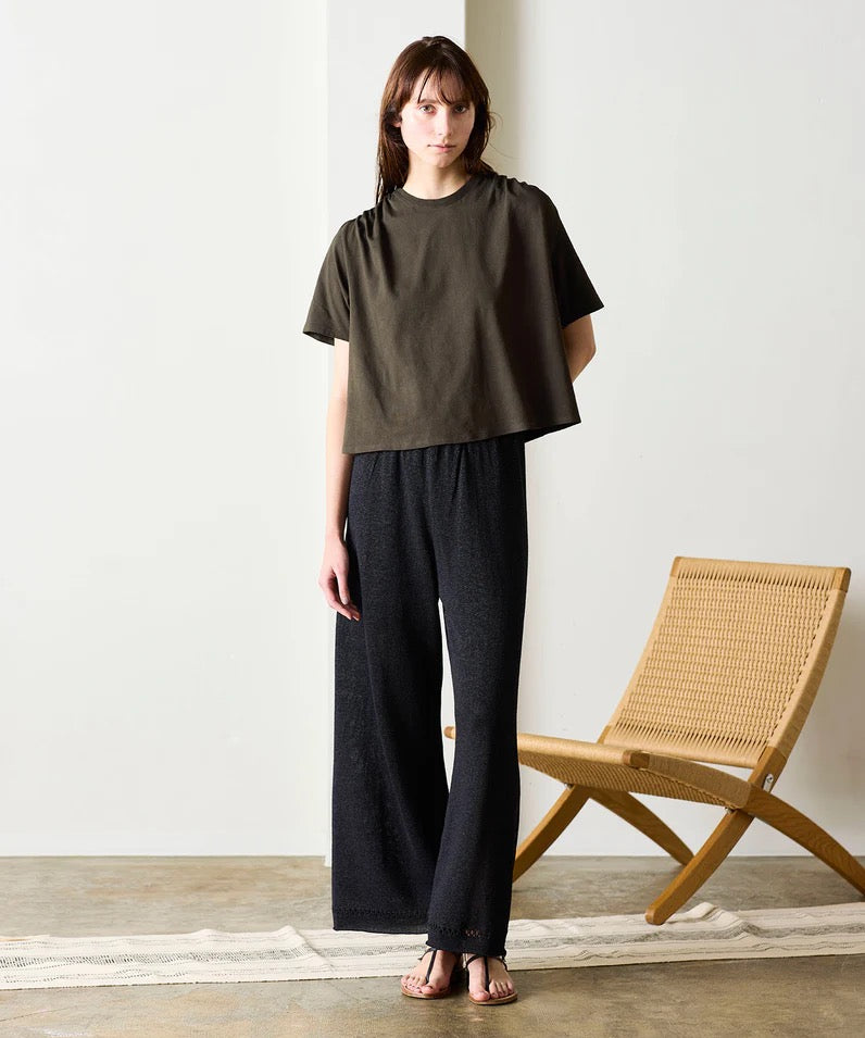 natural dye mint jersey tee