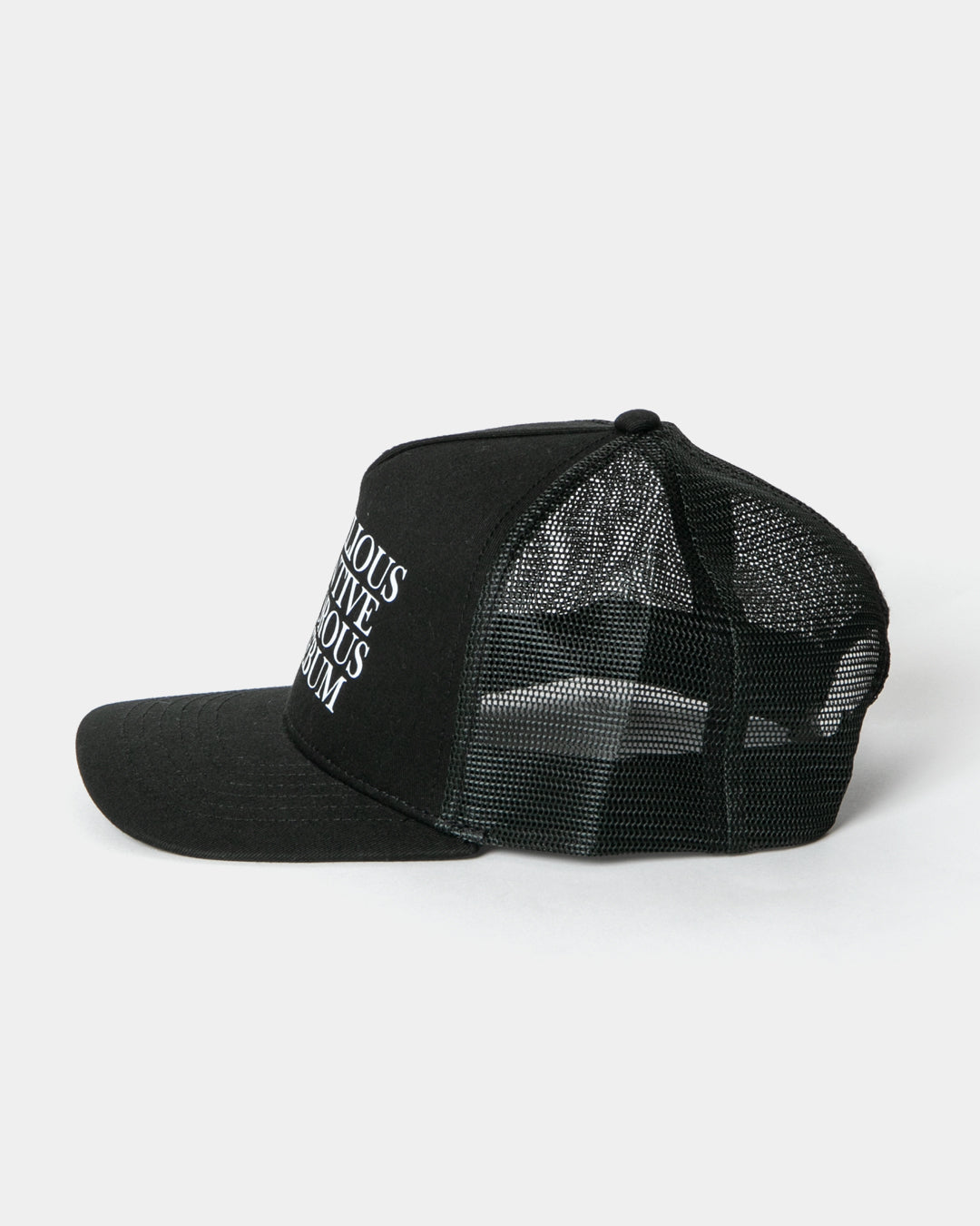 "PHILOSOPHY" Mesh Cap