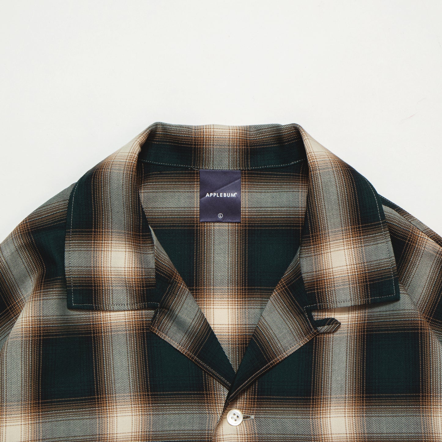 Ombre Check L/S Aloha Shirt