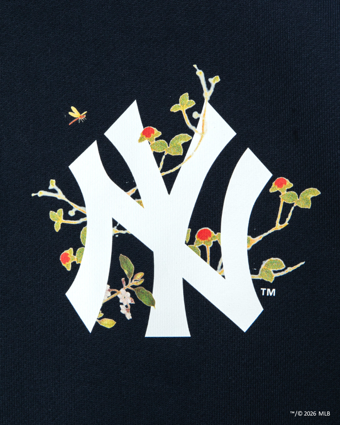 "NY Yankees" Leaf Logo Hoodie