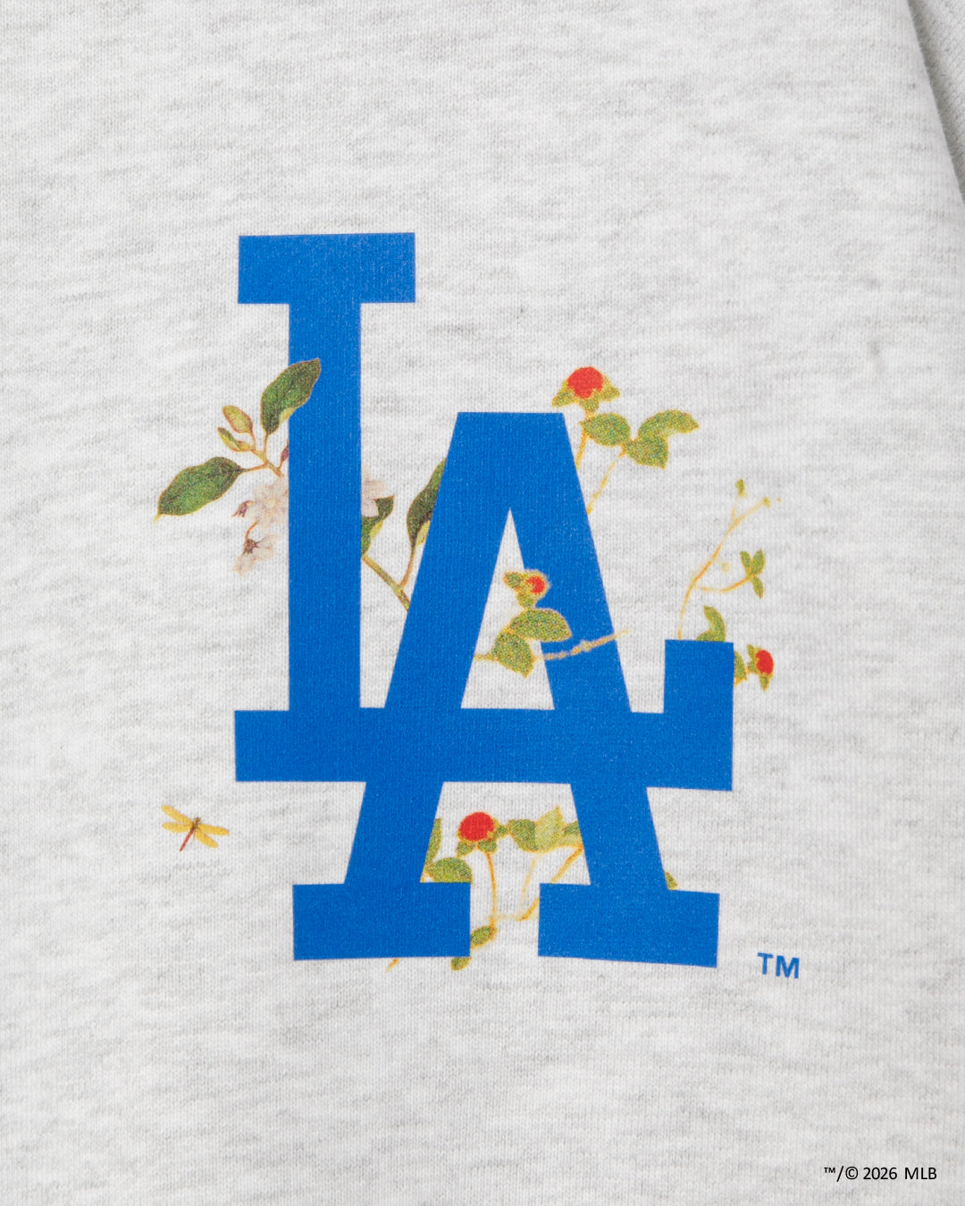 "LA Dodgers" Leaf Logo Hoodie