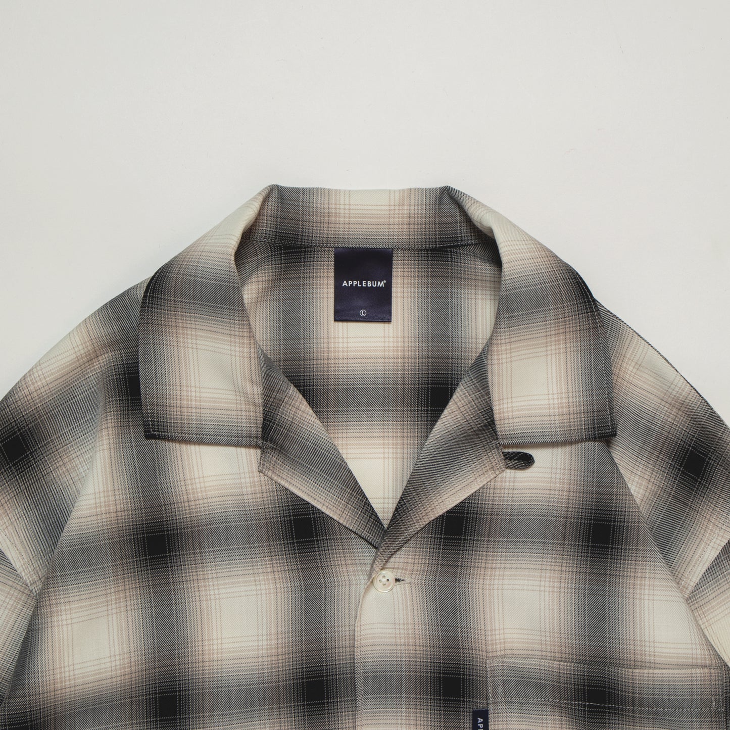 Ombre Check L/S Aloha Shirt