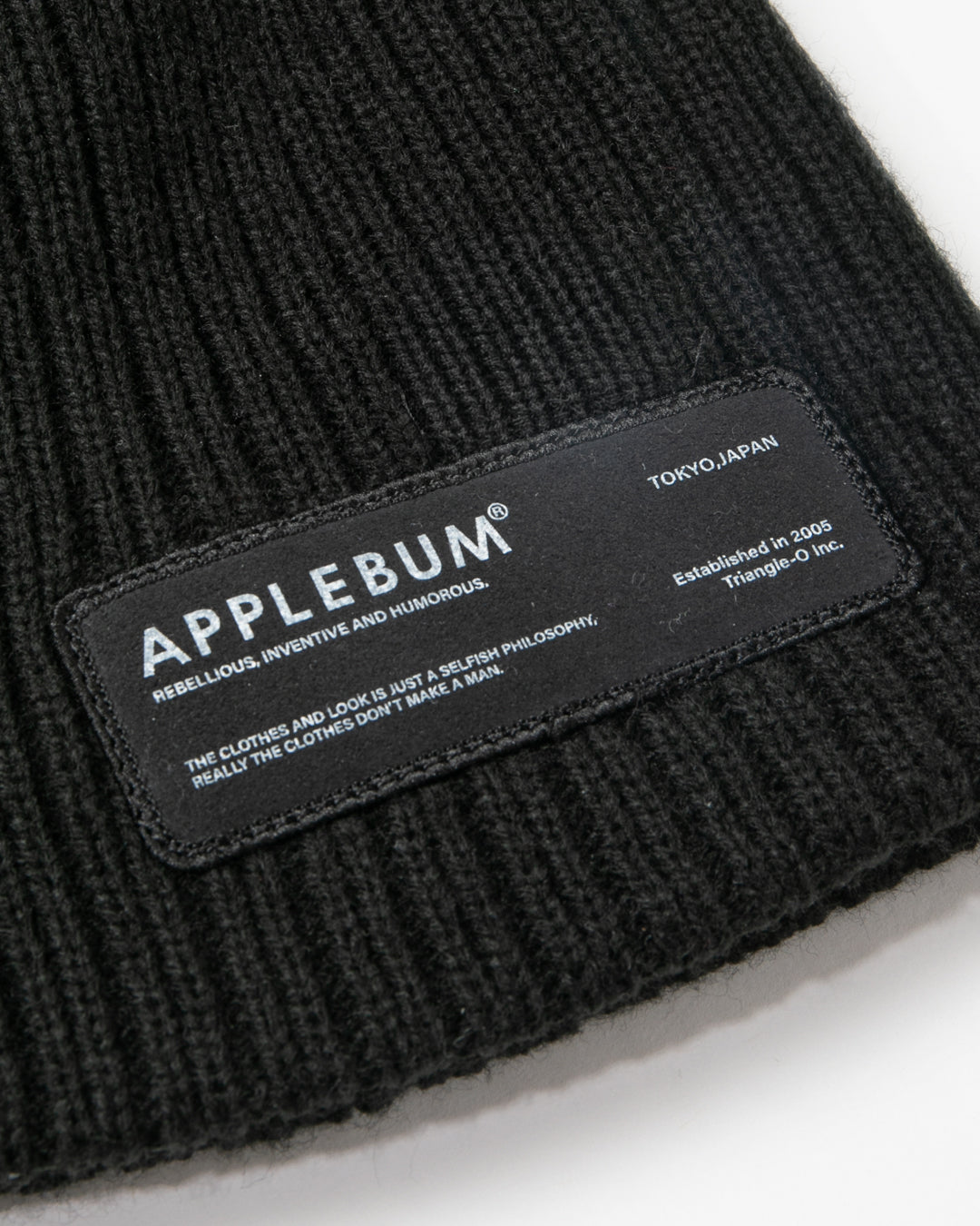 Logo Label Knit Cap