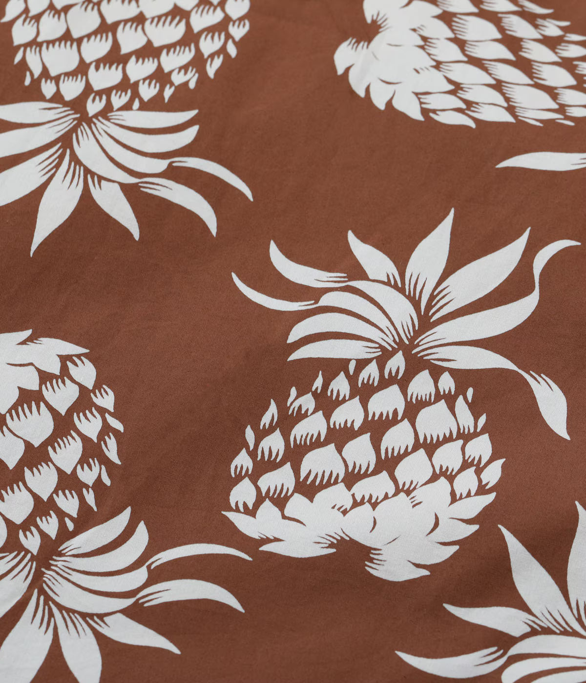 DUKE KAHANAMOKU COTTON HAWAIIAN SHIRT “DUKE'S PINEAPPLE” DK37811