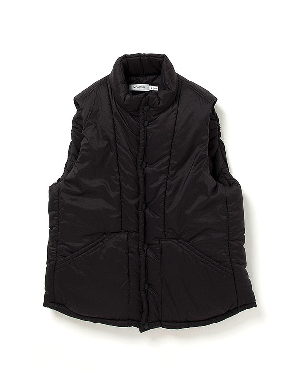 TROOPER PUFF VEST NYLON TAFFETA STRETCH