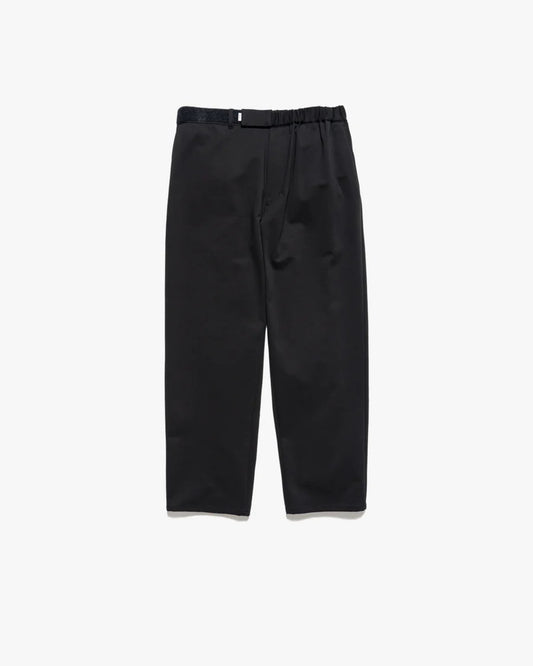 Compact Ponte Wide Tapered Chef Pants BLACK