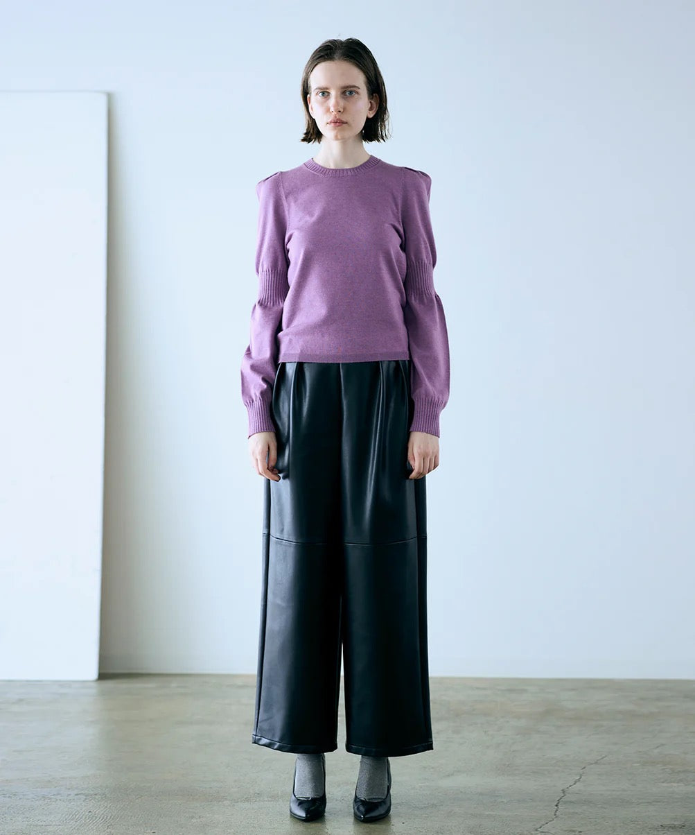 14g wool modern sleeve top