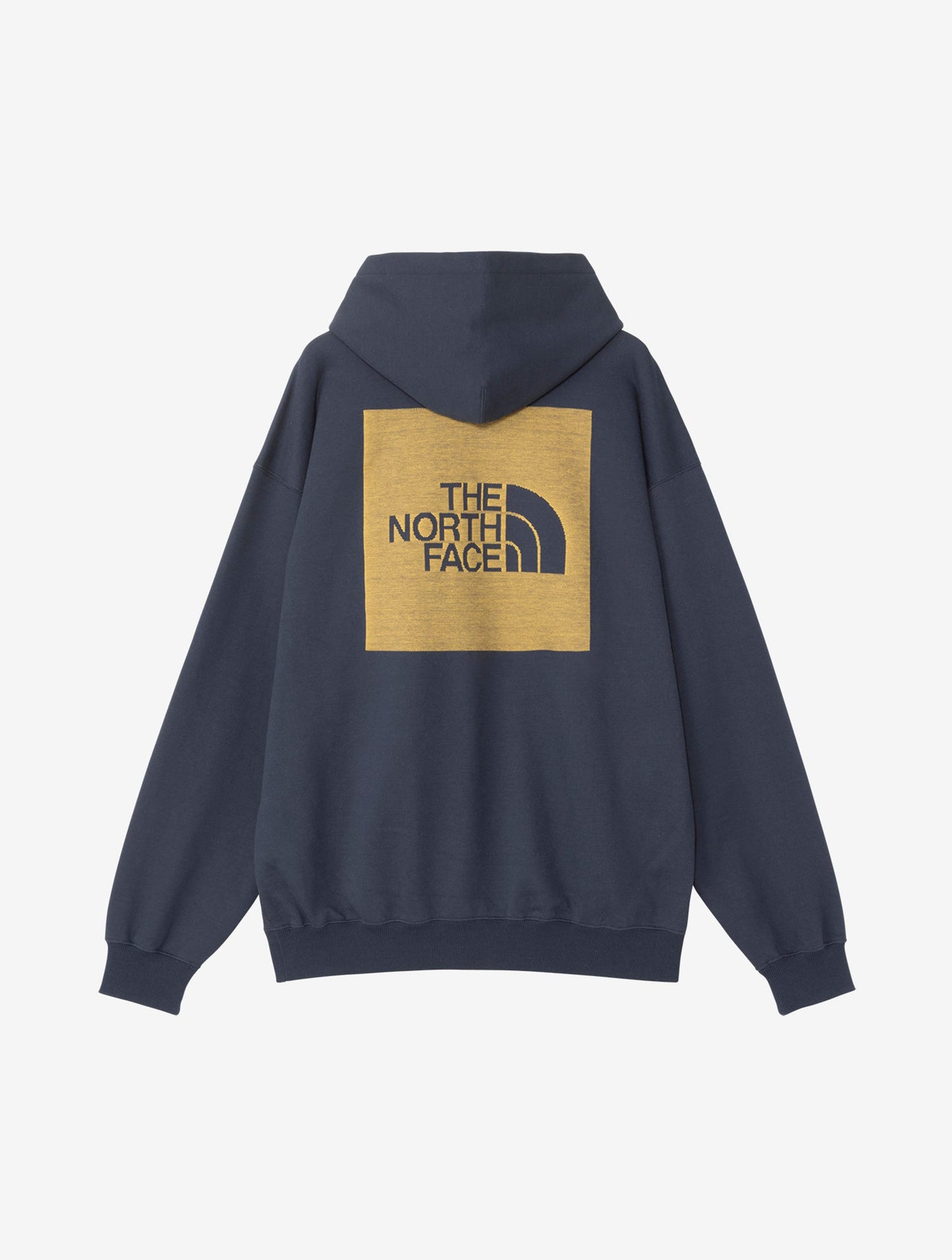 Jacquard Back Square Logo Hoodie