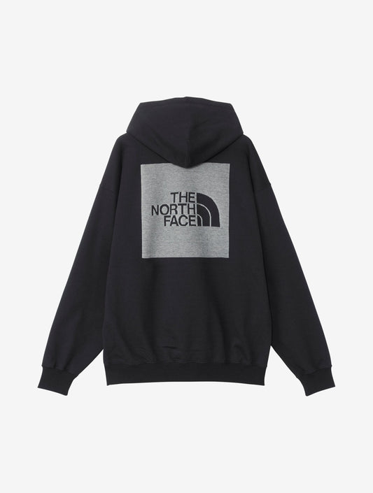 Jacquard Back Square Logo Hoodie