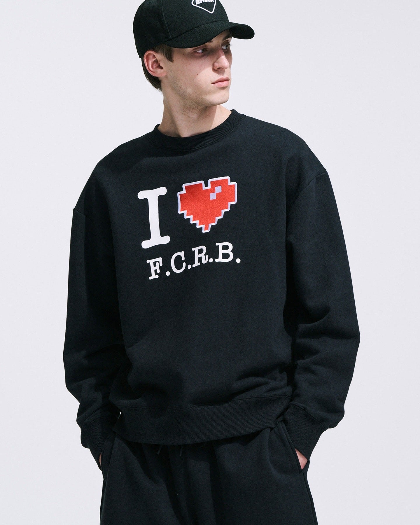 I LOVE F.C.R.B. CREWNECK SWEAT