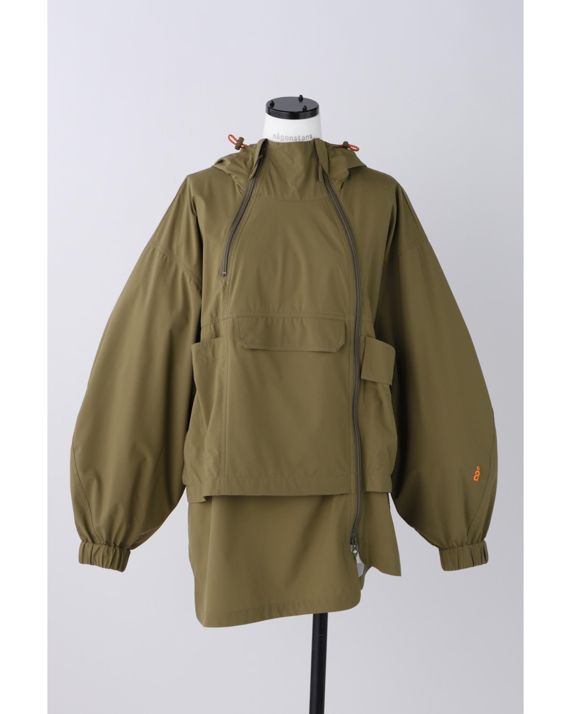 2.5レイヤータフタ W zip pk JK