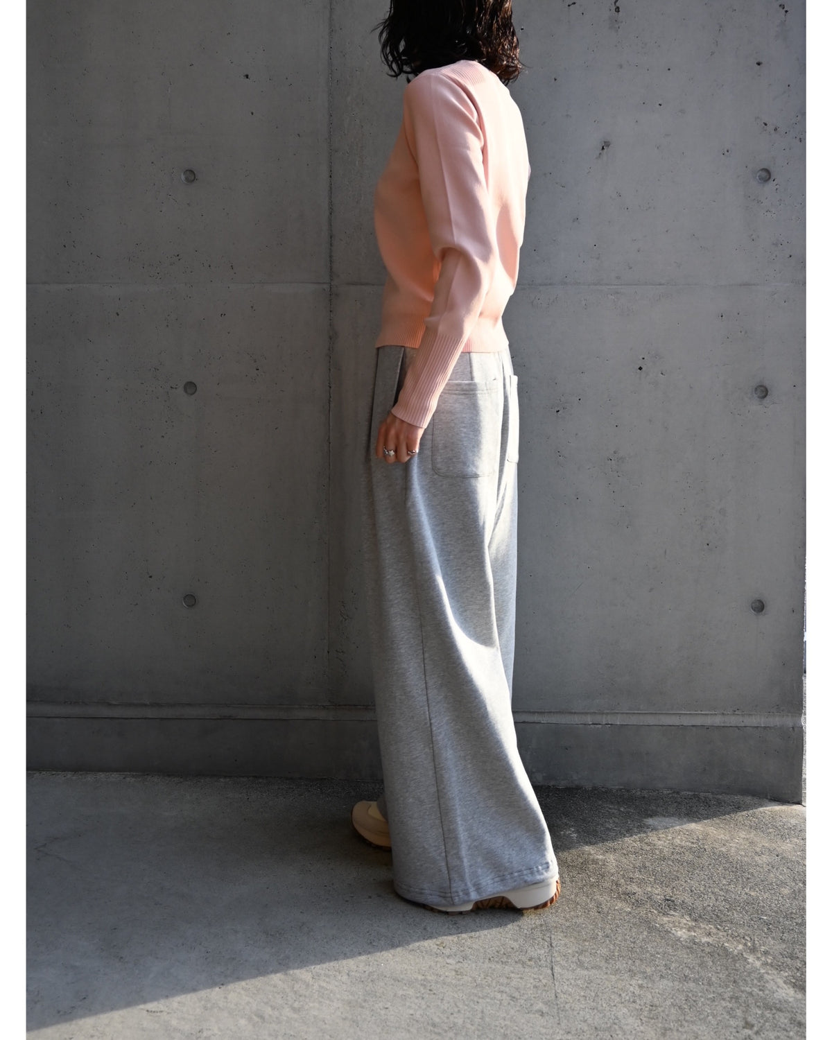 SLASH WAIST SWEAT PANTS