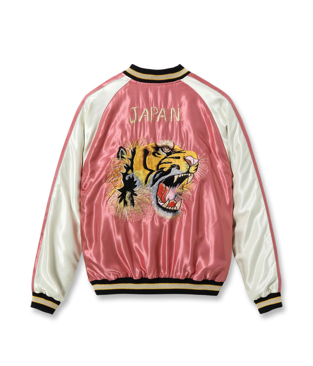 Mid 1950s Style Acetate Souvenir Jacket “WHITE DRAGON” × “TIGER HEAD”TT15972-219