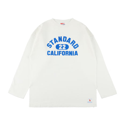 SD Heavyweight Football Logo Long Sleeve T Vintage Wash