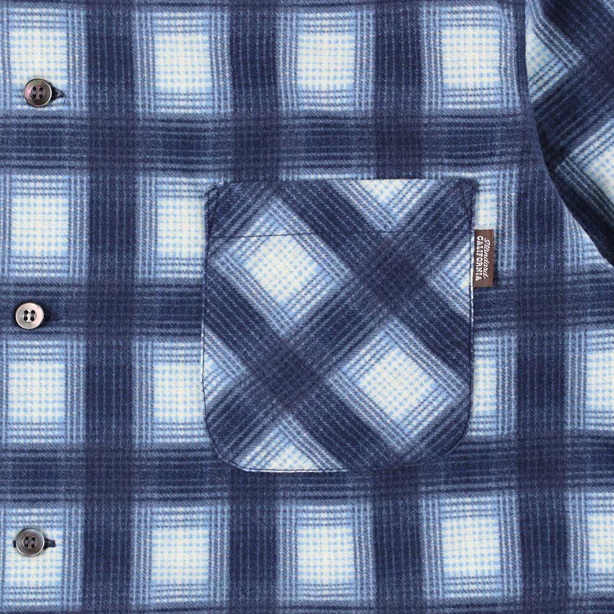 SD Print Flannel Check Shirt