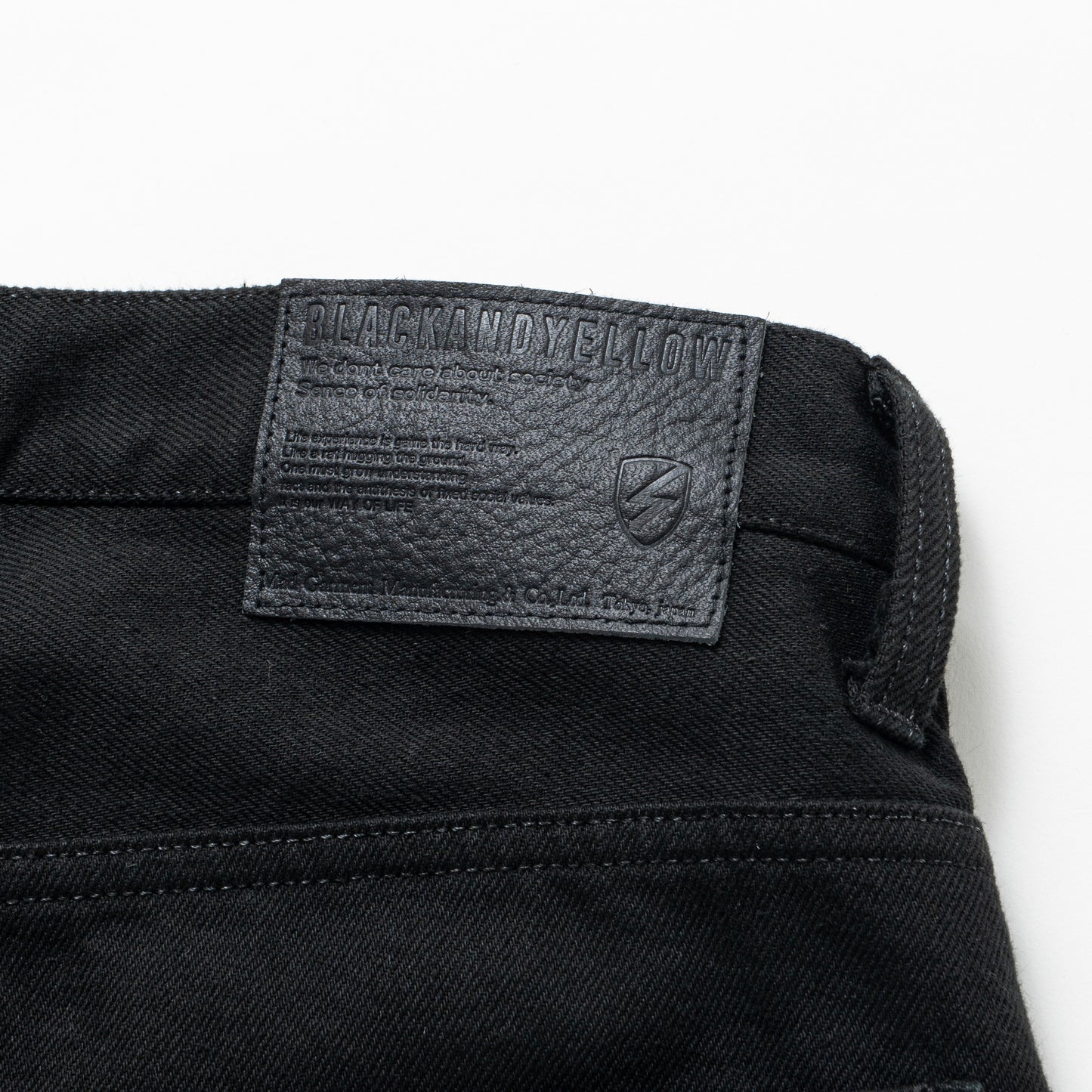 BLACK DENIM PANTS