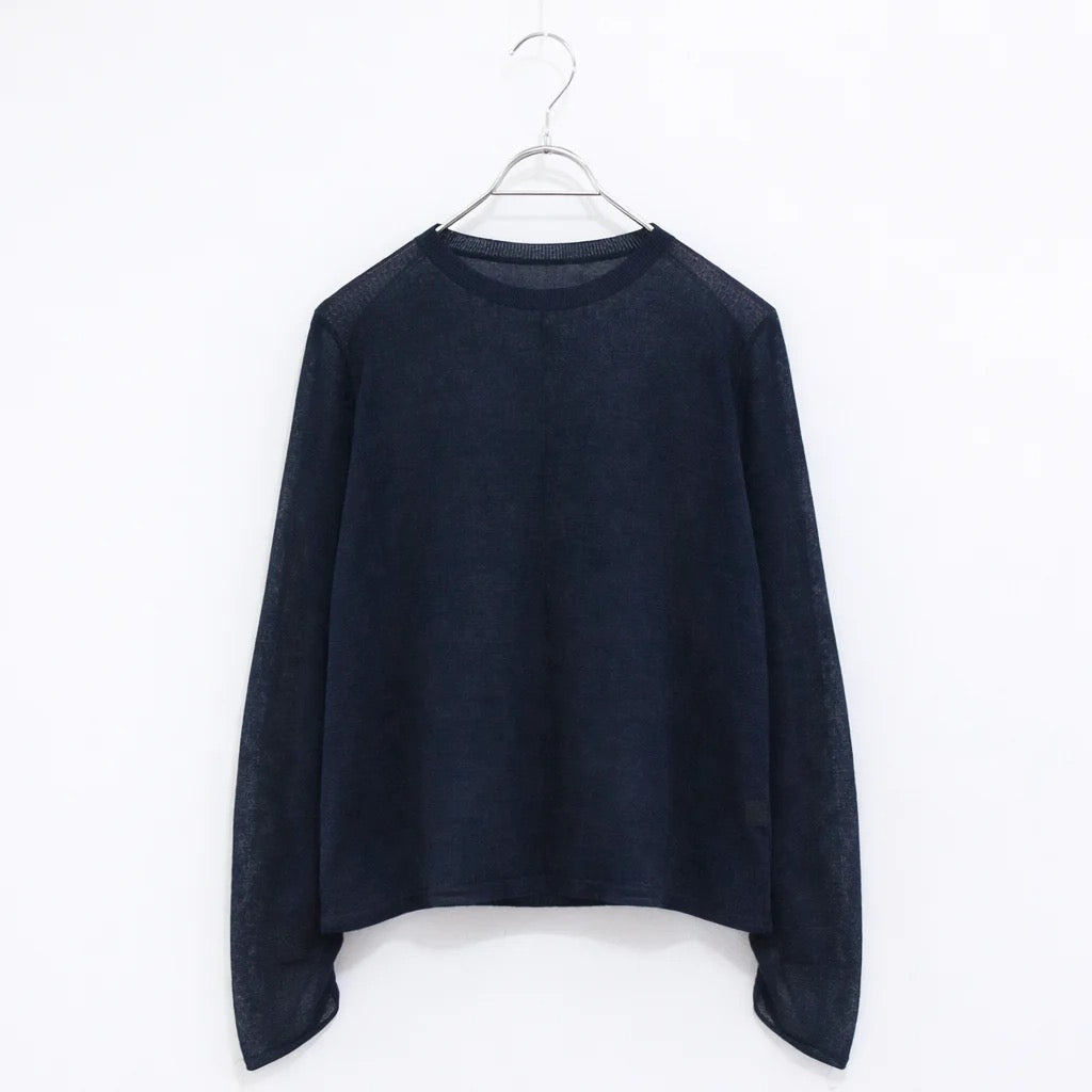 14G sheer paper knit