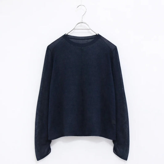 14G sheer paper knit