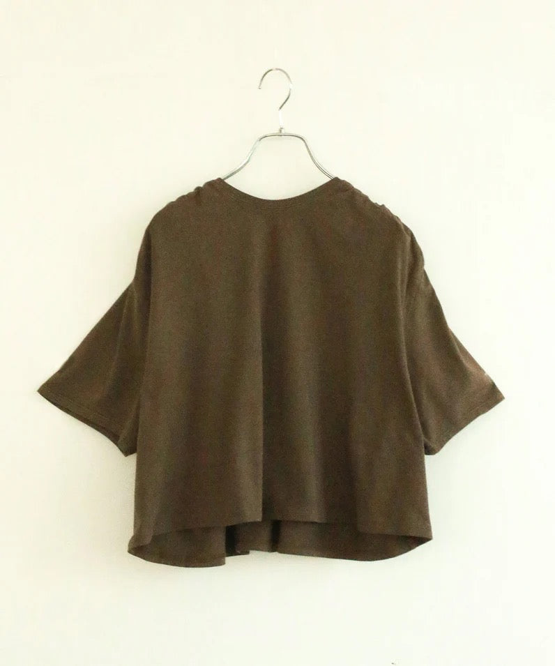 natural dye mint jersey tee