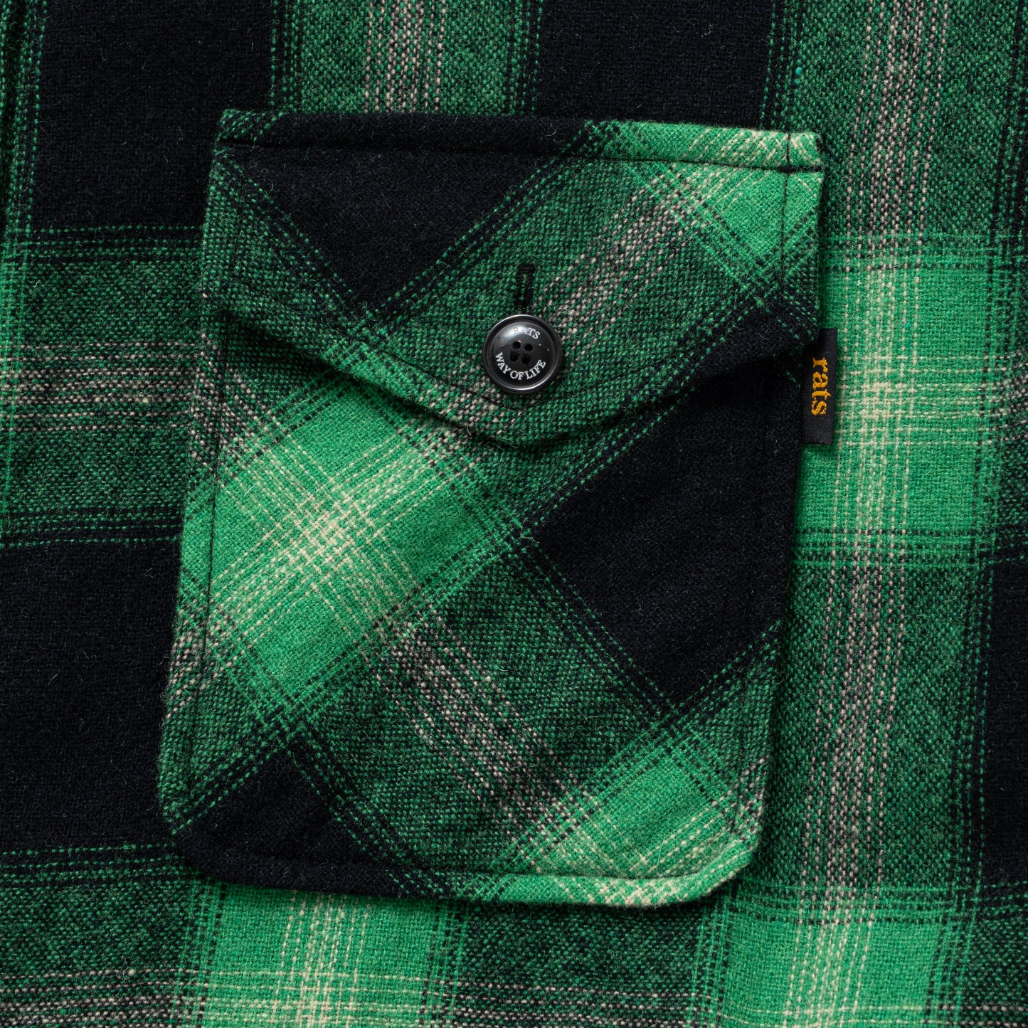 WOOL CHECK SHIRT JKT