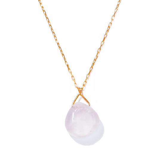 serendip rose quartz necklace