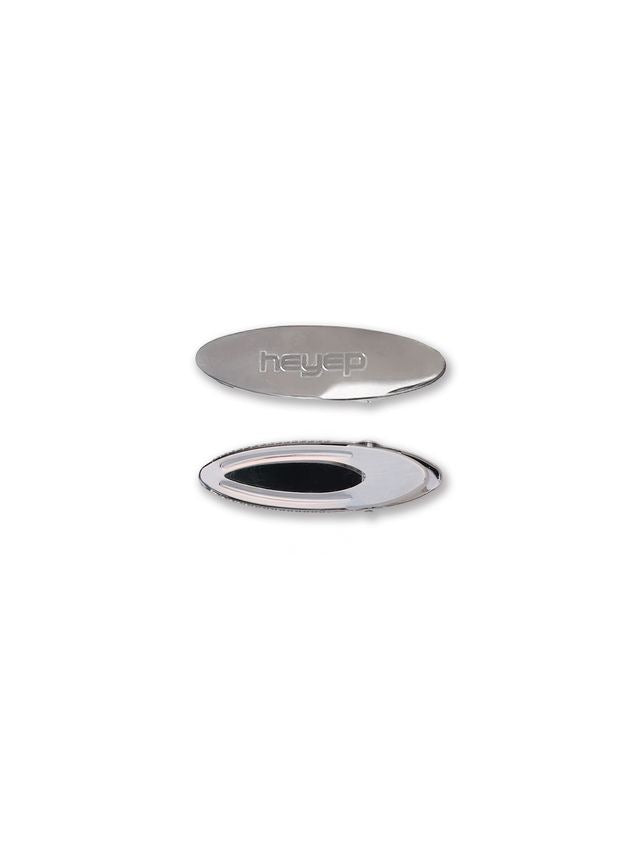 Oval Metal Flat Clips - 2 Piece Set