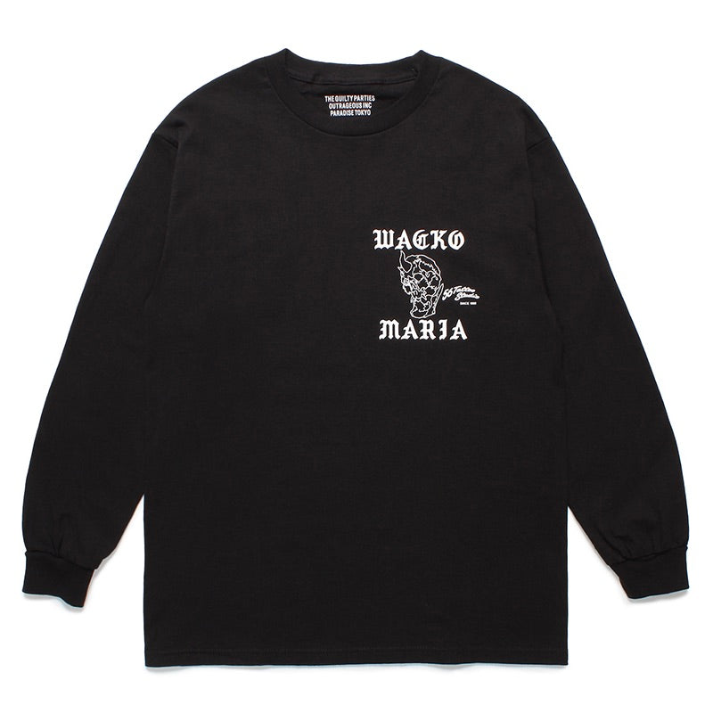 56 TATTOO STUDIO / CREW NECK LONG SLEEVE T-SHIRT