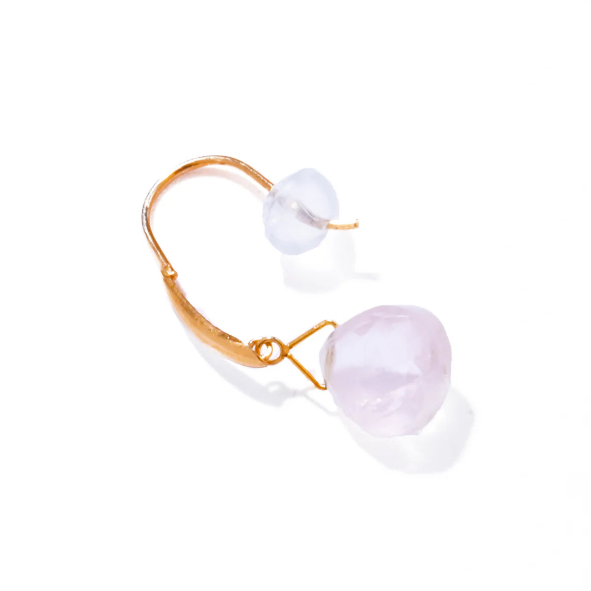 serendip rose quartz piece