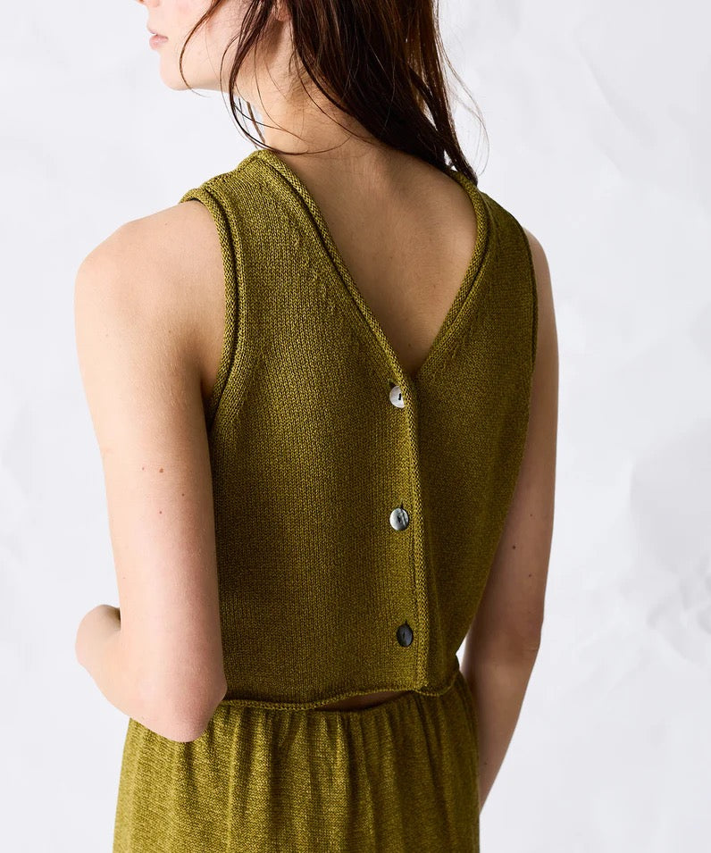 paper knit 2way top