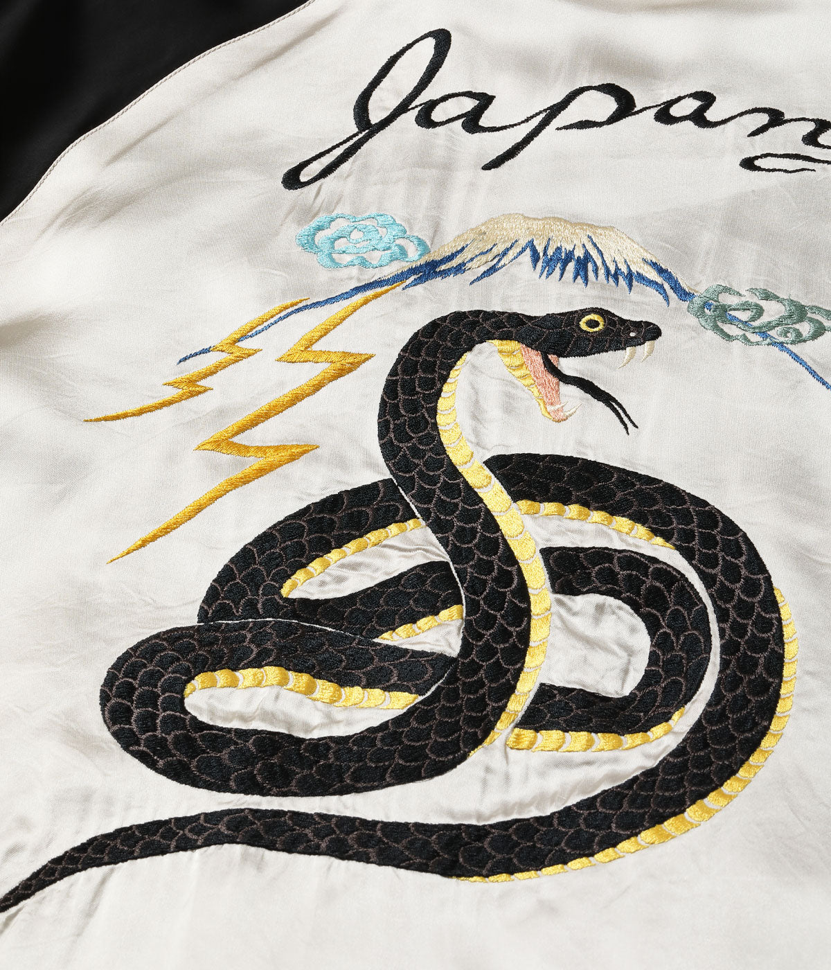 Acetate Souvenir Jacket TOYO ENTERPRISE 60th Anniversary Special Edition “BLACK SNAKE” × “RED SNAKE” TT15808-190