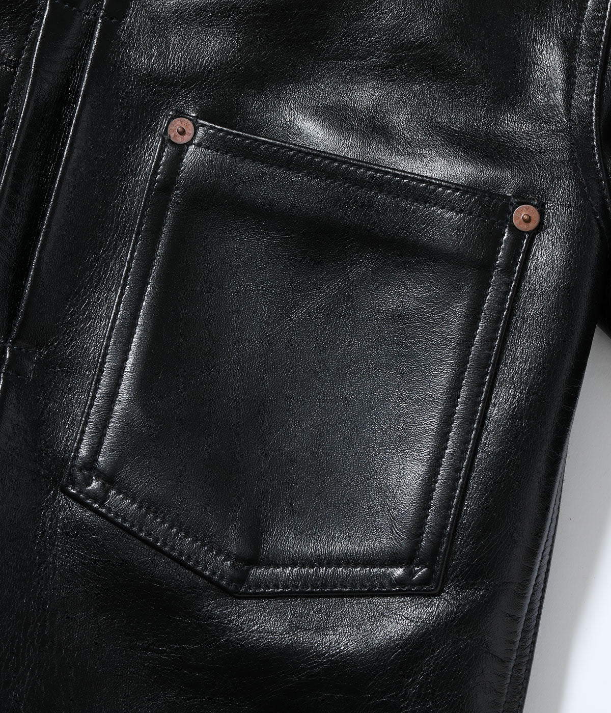 WILLIAM GIBSON COLLECTION BLACK LEATHER BLOUSE BR80665