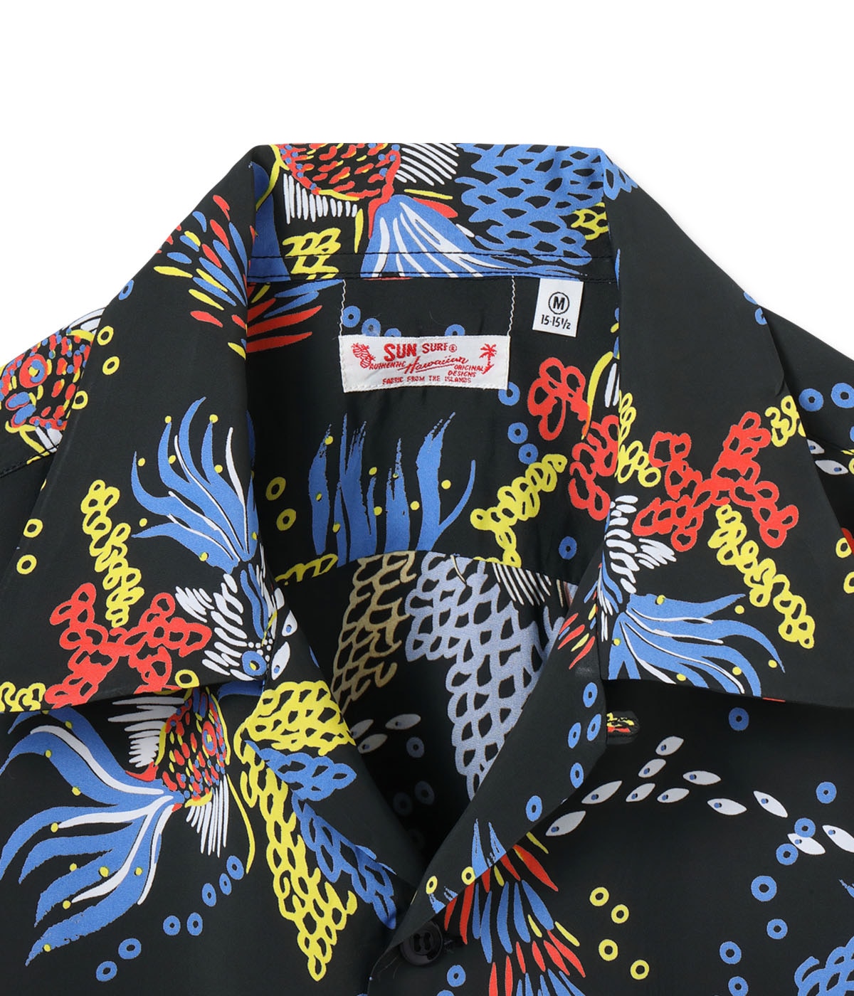 RAYON HAWAIIAN SHIRT “TROPICAL FISH” SS39626 – TIME AFTER TIME