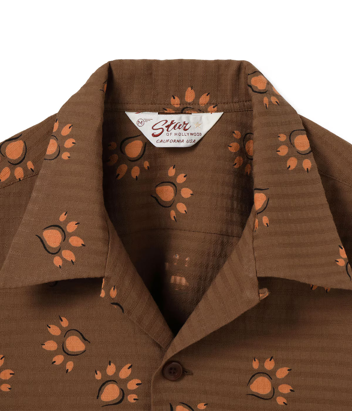 DOBBY COTTON OPEN SHIRT “LEOPARD” SH39720