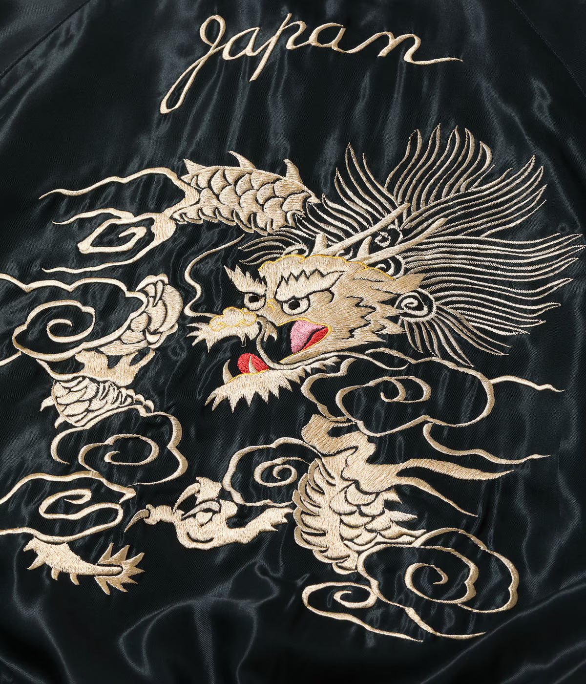 Mid 1950s Style Acetate Souvenir Jacket “WHITE DRAGON” × “TIGER HEAD”TT15972-219