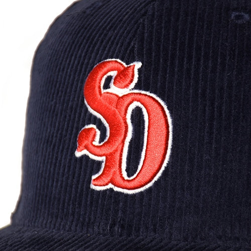 NEW ERA × SD 59Fifty Corduroy Logo Cap