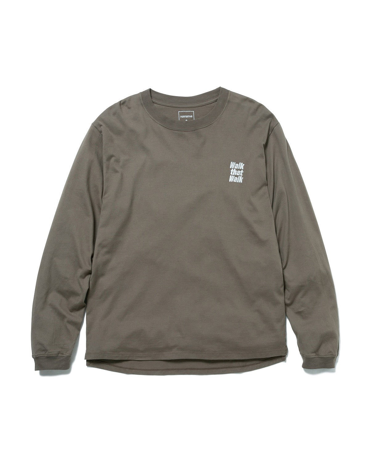 DWELLER L/S TEE "WALK THAT WALK"