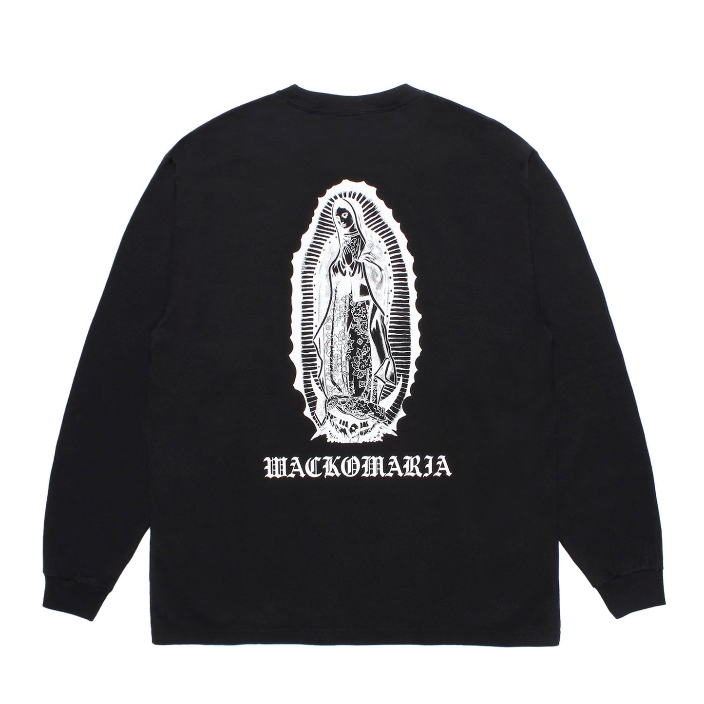 WASHED HEAVY WEIGHT CREW NECK LONG SLEEVE T-SHIRT ( TYPE-1 )
