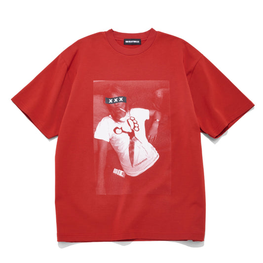 BOX LOGO "BRASS KNUCKLE SCISSORS" PHOTO TEE