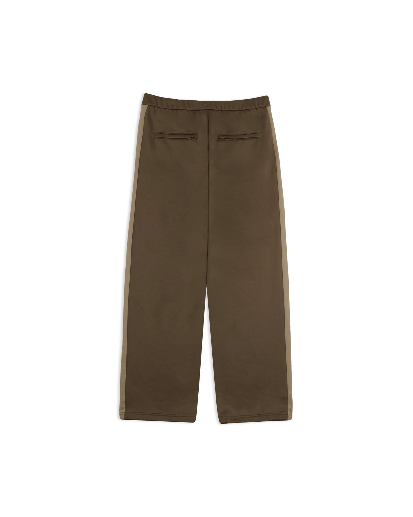WIDE TRACK PANTS Chocolate
