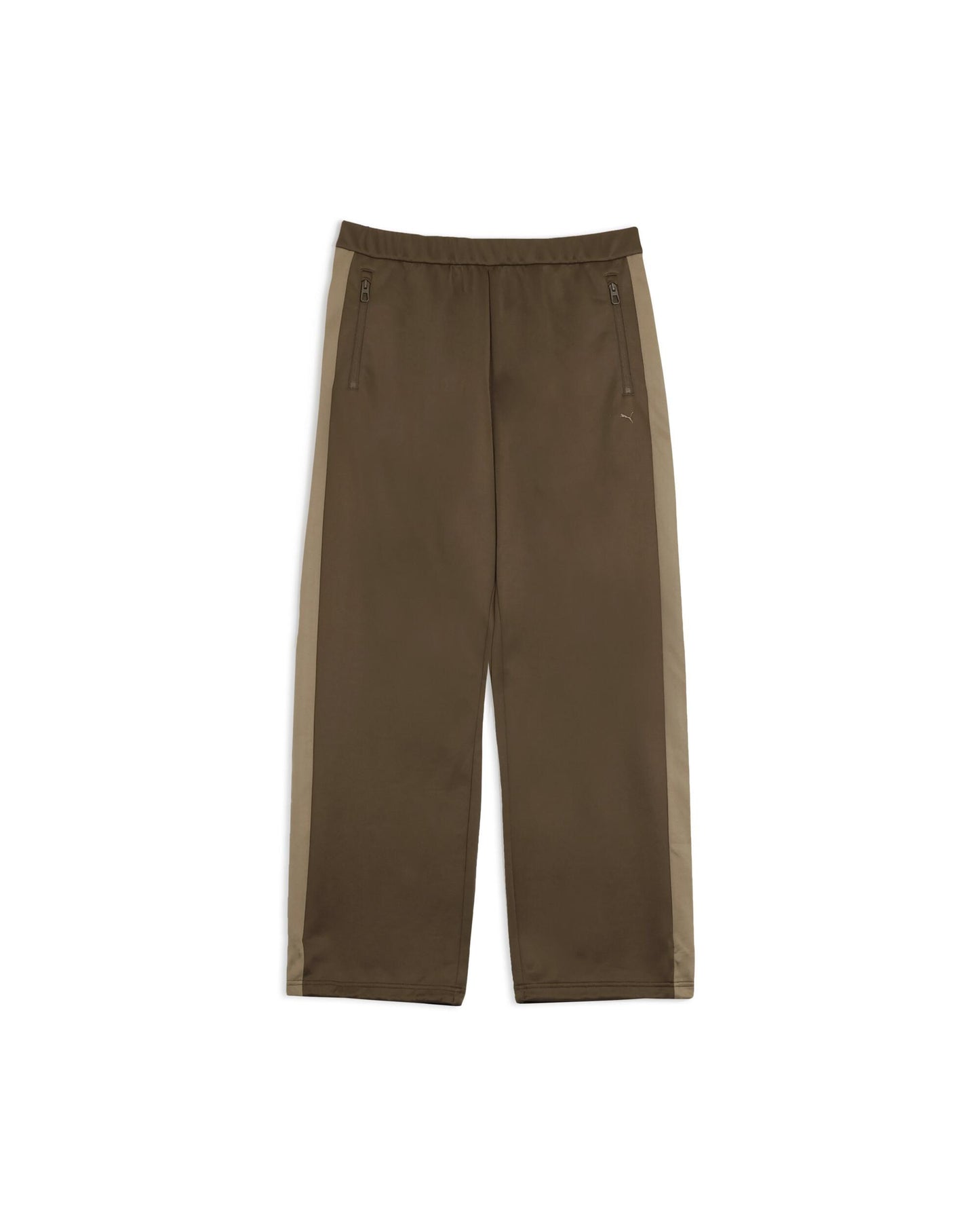 WIDE TRACK PANTS Chocolate