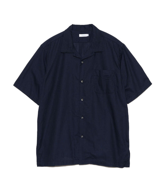 Open Collar Panama S/S Shirt
