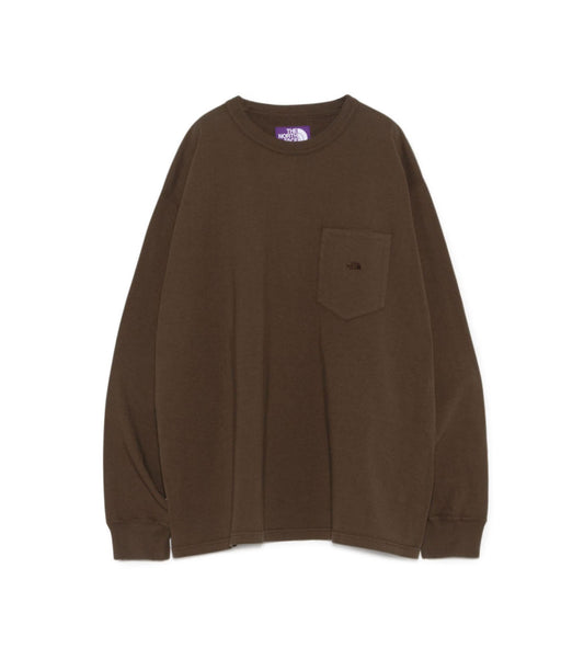 8oz Field Long Sleeve Pocket Tee
