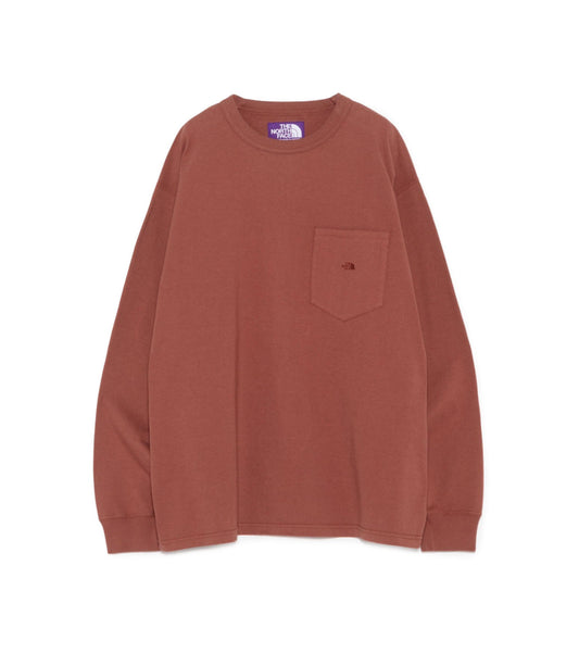 8oz Field Long Sleeve Pocket Tee