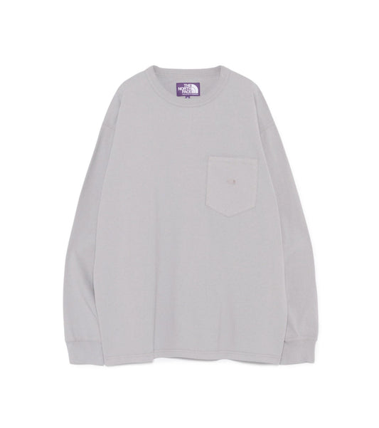 8oz Field Long Sleeve Pocket Tee
