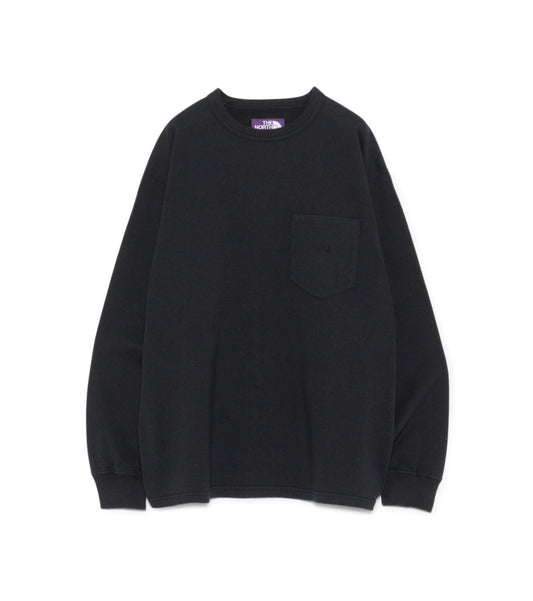 8oz Field Long Sleeve Pocket Tee